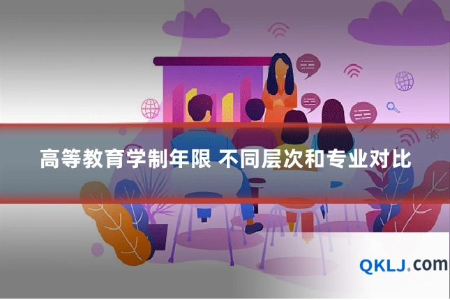 高等教育学制年限 不同层次和专业对比