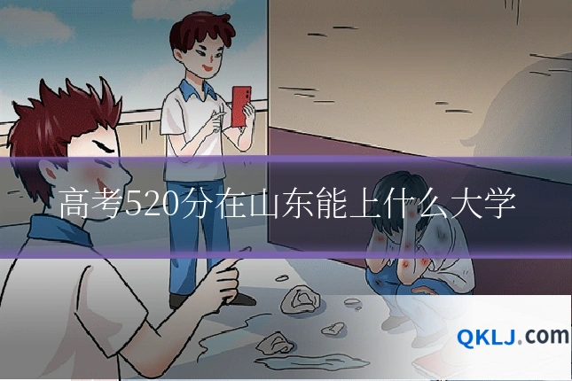 高考520分在山东能上什么大学