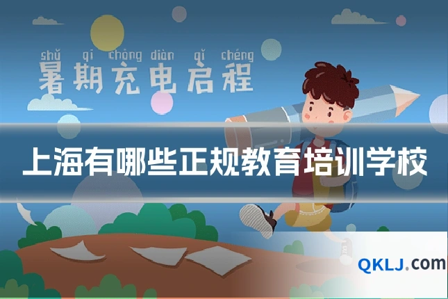 上海有哪些正规教育培训学校