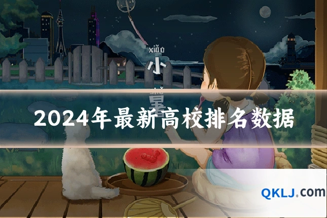 2024年最新高校排名数据