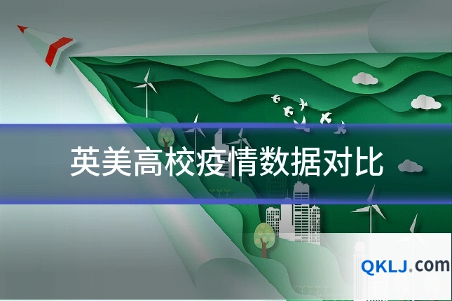 英美高校疫情数据对比