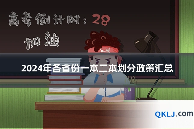 2024年各省份一本二本划分政策汇总
