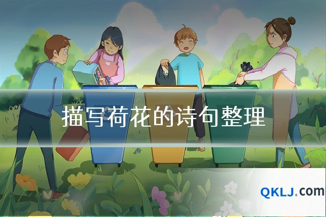 描写荷花的诗句整理