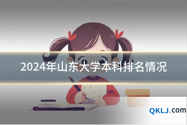 2024年山东大学本科排名情况