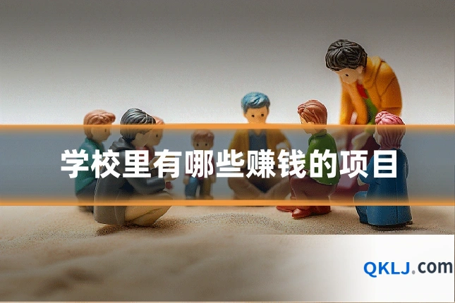 学校里有哪些赚钱的项目