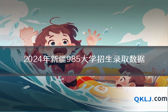 2024年新疆985大学招生录取数据