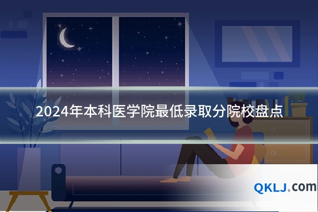 2024年本科医学院最低录取分院校盘点