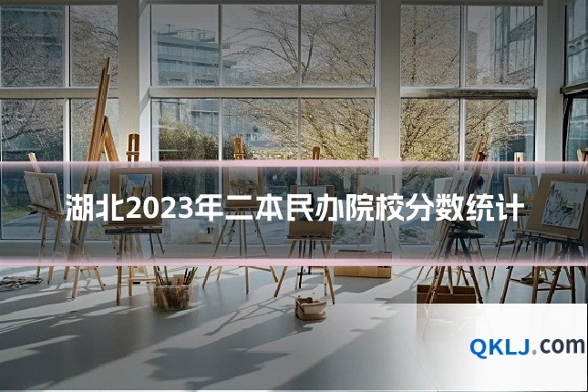 湖北2023年二本民办院校分数统计