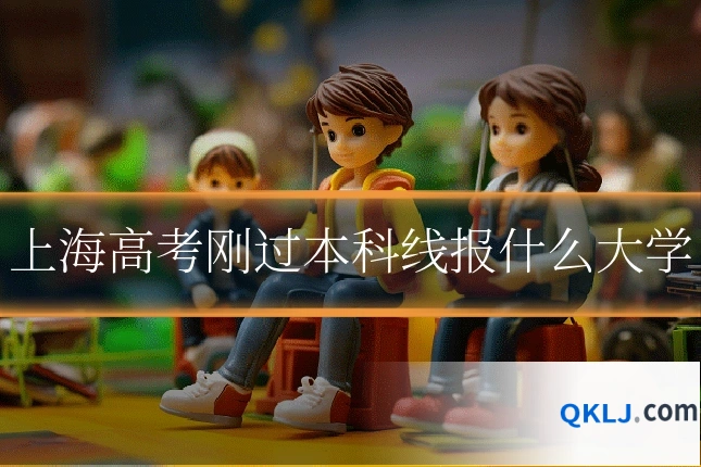 上海高考刚过本科线报什么大学