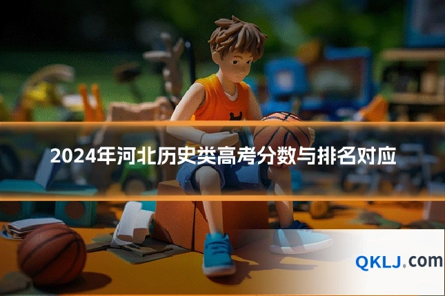 2024年河北历史类高考分数与排名对应