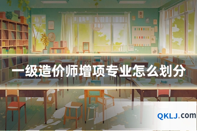 一级造价师增项专业怎么划分