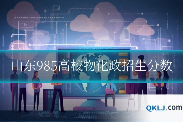 山东985高校物化政招生分数