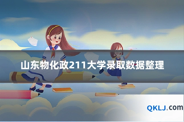 山东物化政211大学录取数据整理