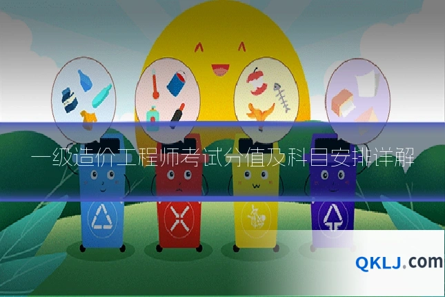 一级造价工程师考试分值及科目安排详解