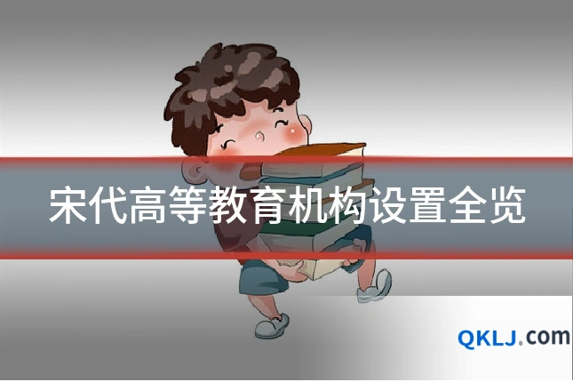 宋代高等教育机构设置全览