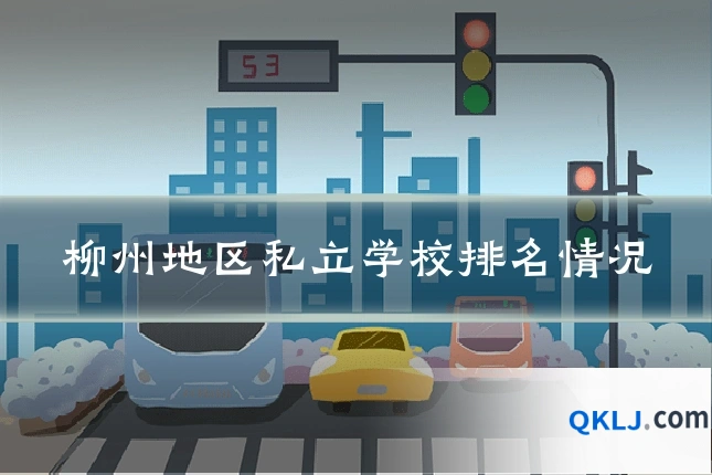 柳州地区私立学校排名情况