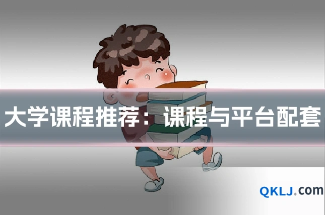 大学课程推荐：课程与平台配套