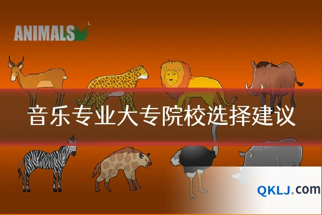 音乐专业大专院校选择建议