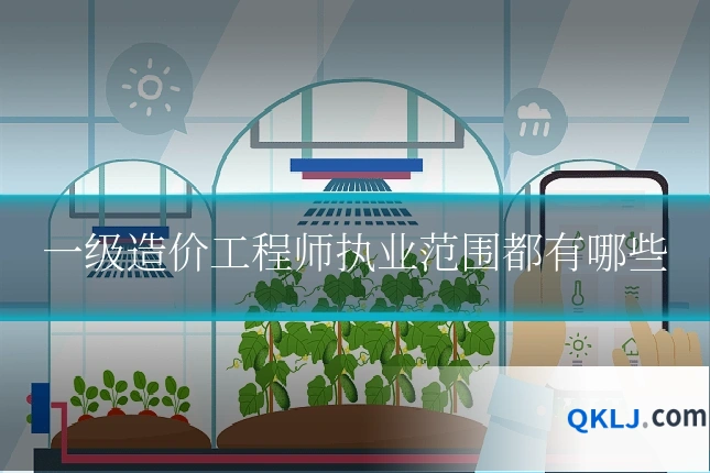 一级造价工程师执业范围都有哪些