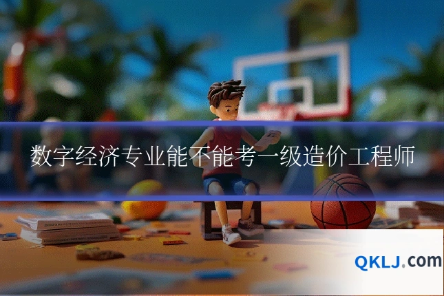 数字经济专业能不能考一级造价工程师