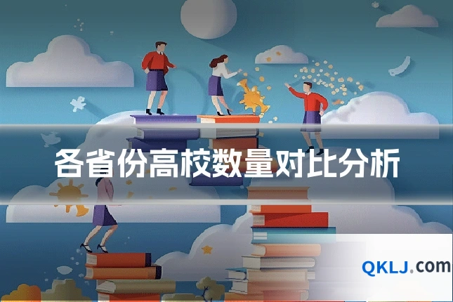 各省份高校数量对比分析