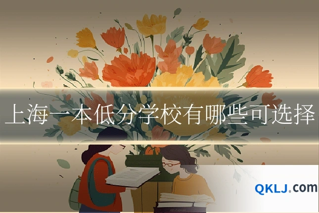 上海一本低分学校有哪些可选择