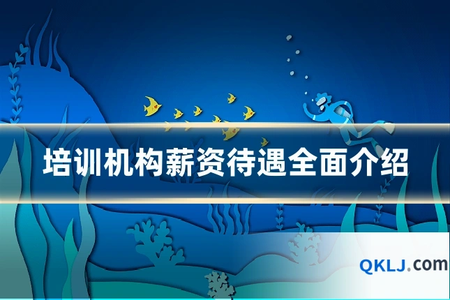 培训机构薪资待遇全面介绍