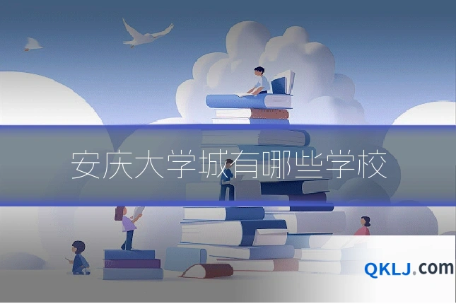 安庆大学城有哪些学校