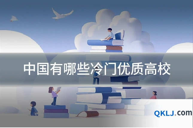 中国有哪些冷门优质高校