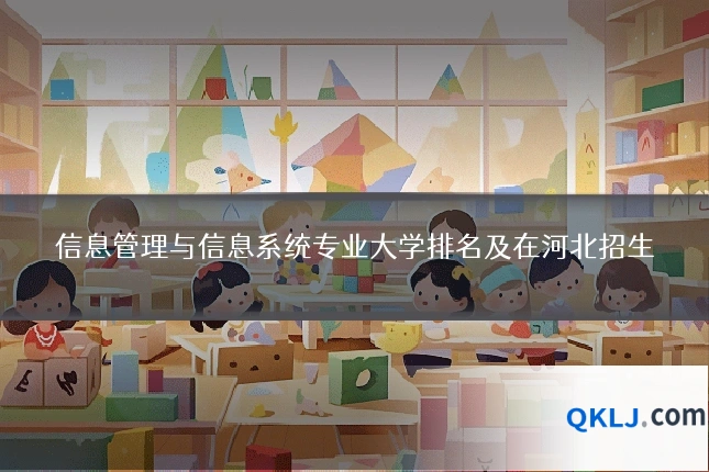 信息管理与信息系统专业大学排名及在河北招生