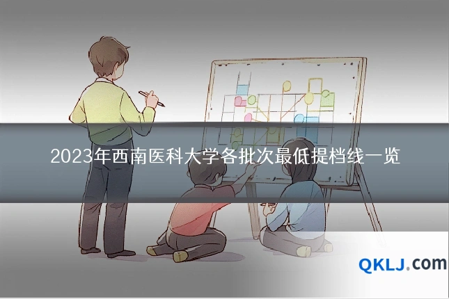 2023年西南医科大学各批次最低提档线一览