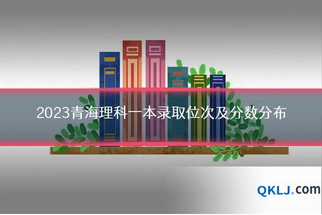 2023青海理科一本录取位次及分数分布