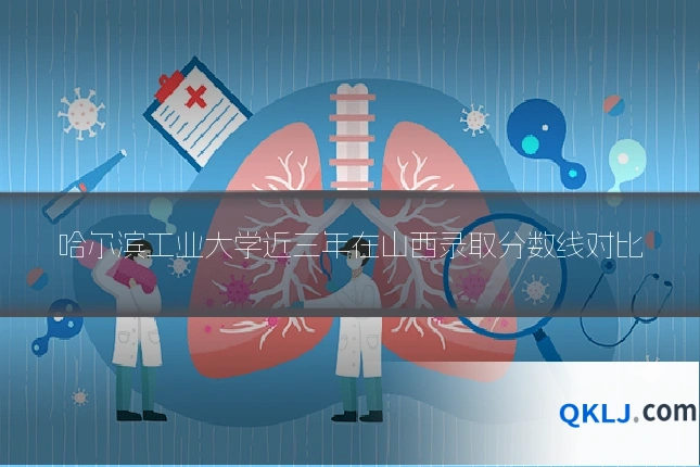 哈尔滨工业大学近三年在山西录取分数线对比