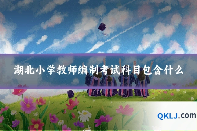 湖北小学教师编制考试科目包含什么