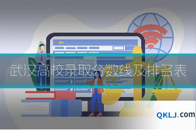 武汉高校录取分数线及排名表