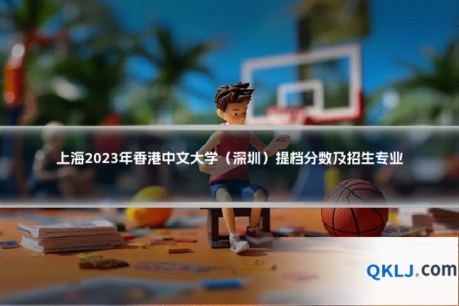 上海2023年香港中文大学（深圳）提档分数及招生专业