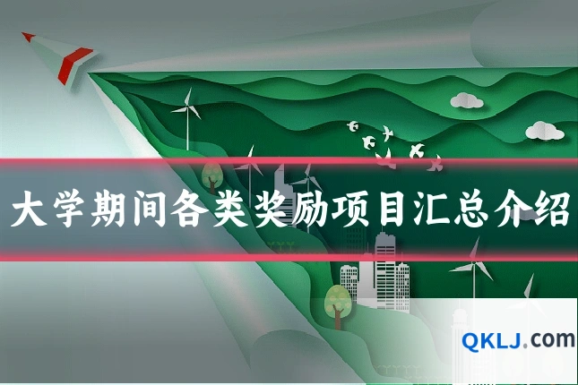 大学期间各类奖励项目汇总介绍