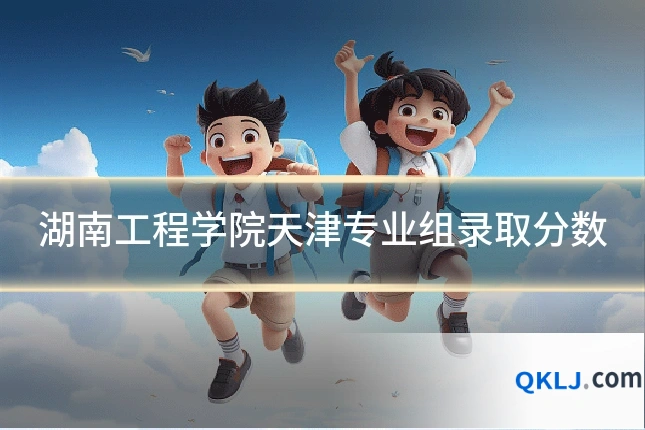 湖南工程学院天津专业组录取分数