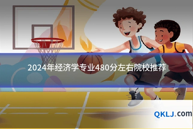2024年经济学专业480分左右院校推荐