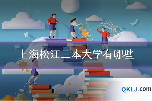 上海松江三本大学有哪些
