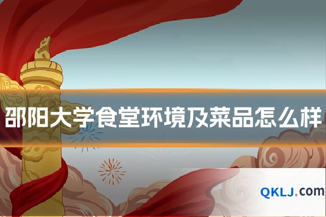 邵阳大学食堂环境及菜品怎么样