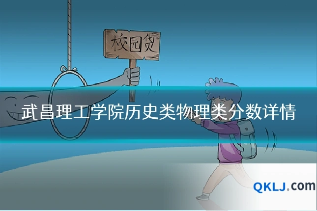 武昌理工学院历史类物理类分数详情