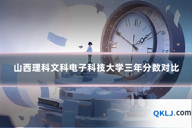 山西理科文科电子科技大学三年分数对比