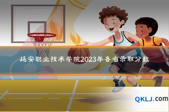 延安职业技术学院2023年各省录取分数