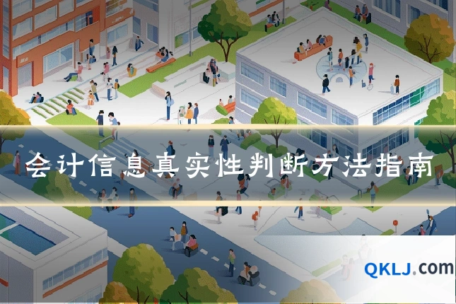 会计信息真实性判断方法指南