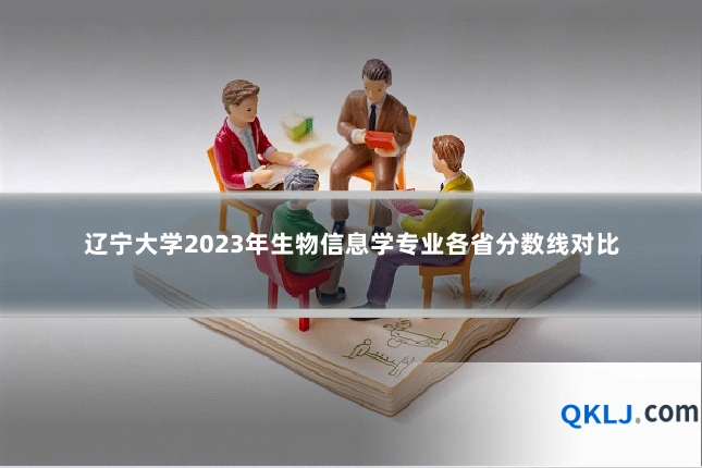 辽宁大学2023年生物信息学专业各省分数线对比