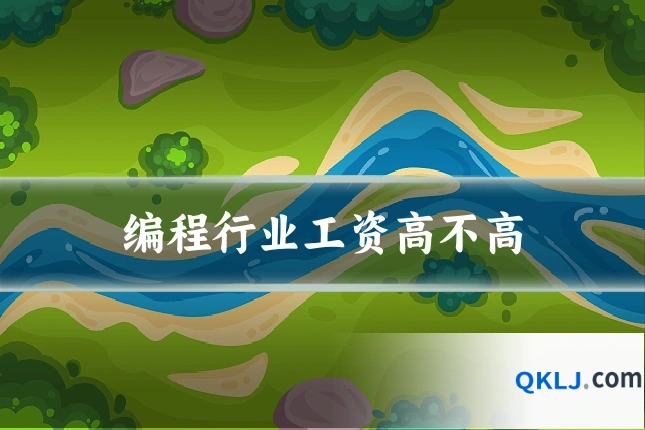 编程行业工资高不高