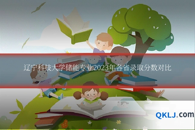 辽宁科技大学储能专业2023年各省录取分数对比